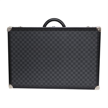 黑色 棋盤格 PVC塗層帆布 Alzer 65 手提 行李箱【LOUIS VUITTON LV 路易威登】 N21231