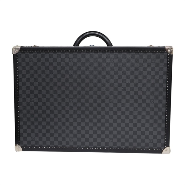 黑色 棋盤格 PVC塗層帆布 Alzer 65 手提 行李箱【LOUIS VUITTON LV 路易威登】 N21231