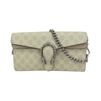 米色 帆布 Dionysus 肩背包【GUCCI 古馳】 731782