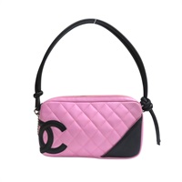 粉色牛皮 Cambon Line 手拿包 A25175【CHANEL 香奈兒】 A25175