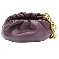 紫色 牛皮 The Chain Pouch 肩背包【BOTTEGA VENETA BV 寶緹嘉】 651445