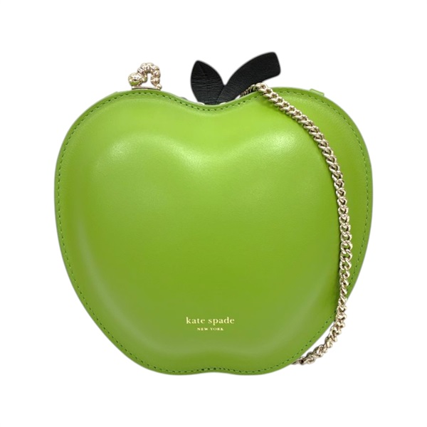 綠色 牛皮 青蘋果 肩背包【Kate spade 凱特‧絲蓓紐約】