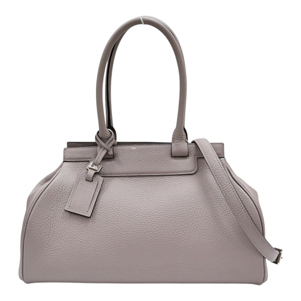 灰色 Taurillon 牛皮 Pauline 兩用包【MOYNAT 摩奈】