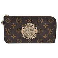 棕色 原花帆布 Portefeuille Complice 拉鍊長夾 【LOUIS VUITTON LV 路易威登】 M58024