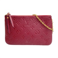 紅色 原花壓紋牛皮 肩背包 M68574【LOUIS VUITTON LV 路易威登】 M68574
