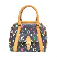 黑彩 原花帆布 Priscilla 手提包 M40097【LOUIS VUITTON LV 路易威登】 M40097