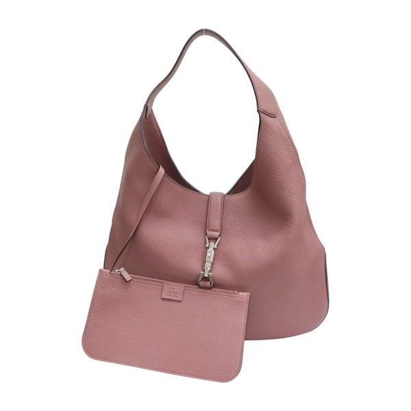 粉色 牛皮 Jackie 1961 肩背包 362968【GUCCI 古馳】 362968
