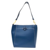 藍色牛皮 McGraw 肩背包【TORY BURCH 湯麗柏琦】 73338
