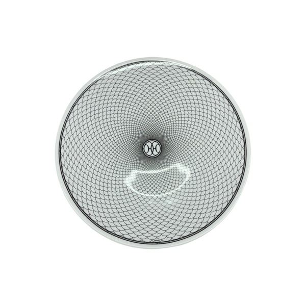 白色 陶瓷 H Deco 餐盤 【HERMES 愛馬仕】 P037001P