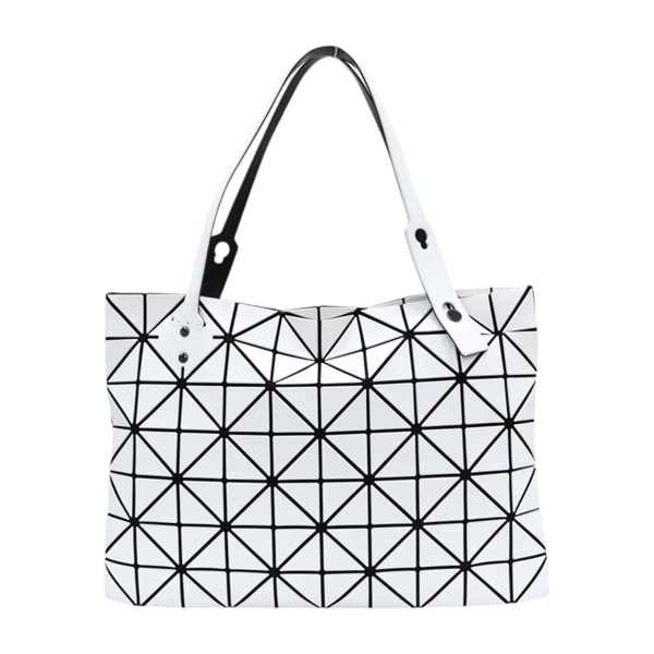 白色 PVC 托特包 肩背包 脫膠【BAO BAO ISSEY MIYAKE 三宅一生】