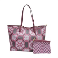 粉色帆布 Flower Tote 肩背包【Kate spade 凱特‧絲蓓紐約】