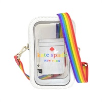白色 牛皮 彩虹相機包 肩背包【Kate spade 凱特‧絲蓓紐約】