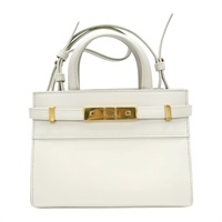 米白色 牛皮 Nano Manhattan 兩用包【SAINT LAURENT YSL 聖羅蘭 】 593741