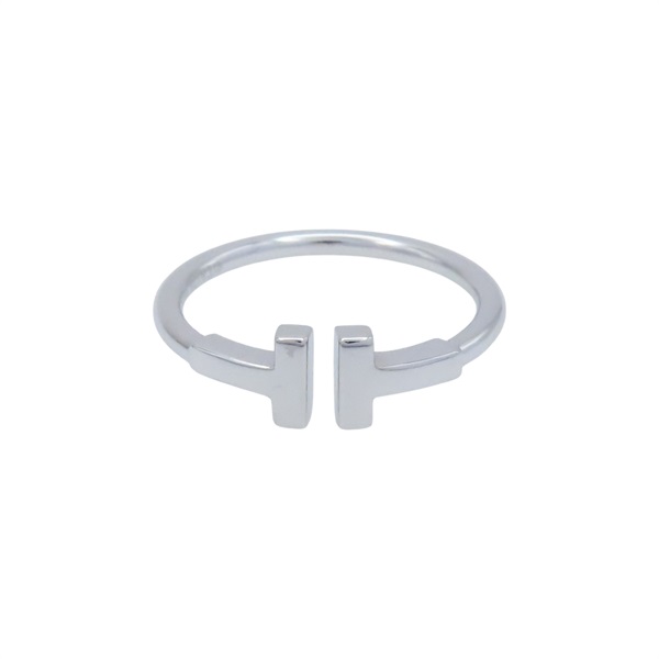 18K 白金 T Wire 戒指 60148369【Tiffany & Co】 60148369