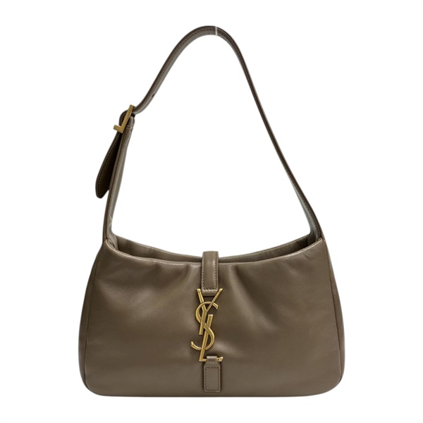 棕色 羊皮 Le 5 A 7 肩背包【SAINT LAURENT YSL 聖羅蘭】 763419