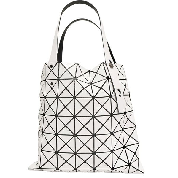 白色 PVC PRISM 手提包【BAO BAO ISSEY MIYAKE 三宅一生】 BB23AG047