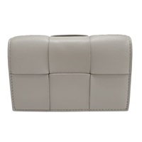 灰色 羊皮 Cassette Business 卡片包【BOTTEGA VENETA BV 寶緹嘉】 651396
