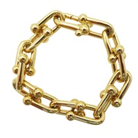18K黃金 HardWear Large Link YG 手鏈【Tiffany & Co 蒂芬妮】 60153072