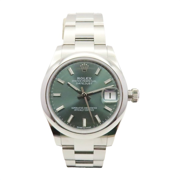 綠色錶盤 不鏽鋼 Datejust 31 腕錶【ROLEX 勞力士】 278240