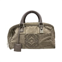 淺棕色 絨面革 Amazon 28 手提包【LOEWE 羅威】 311.45.001