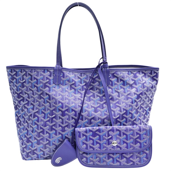 藍莓紫色 Goyardine帆布 Saint Louis PM 托特包 肩背包 (2026限量)【GOYARD 高雅德】