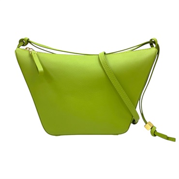 綠色 牛皮 Hammock Hobo mini 肩背包【LOEWE 羅威】 A538G13X01