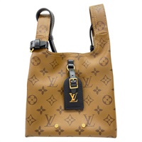 棕色 原花 Reverse帆布 Atlantis BB 肩背包【LOUIS VUITTON LV 路易威登】 M46816