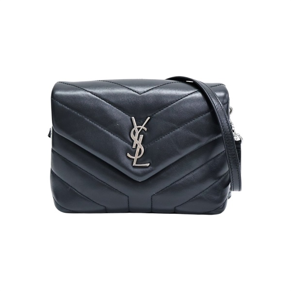 黑色牛皮 Loulou Toy 肩背包 678401【SAINT LAURENT YSL 聖羅蘭】 678401