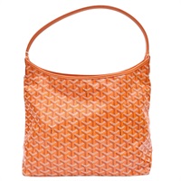 橘色 Goyardine帆布 Boheme Hobo 肩背包【GOYARD 高雅德】 BOHEMEPMLTY