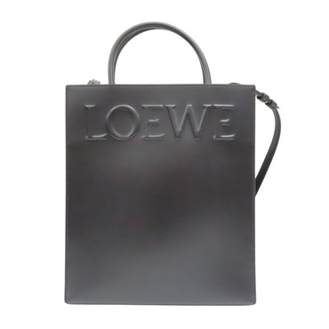 黑色 牛皮 Standard A4 兩用包【LOEWE 羅威】 A933R18X14