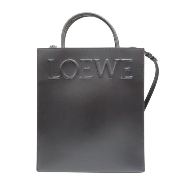 黑色 牛皮 Standard A4 兩用包【LOEWE 羅威】 A933R18X14