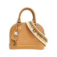焦糖色 Epi水波紋牛皮 Alma BB 两用包【LOUIS VUITTON LV 路易威登】 M57540