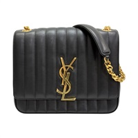 黑色 羊皮 Vicky 肩背包【SAINT LAURENT YSL 聖羅蘭】 532595