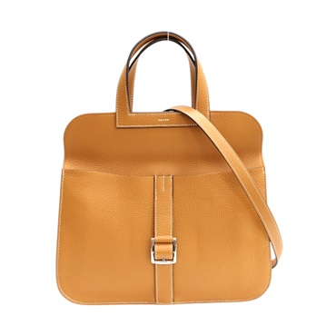 金棕色 TC牛皮 Halzan 31 肩背包 A刻【HERMES 愛馬仕】