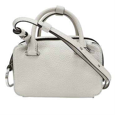 淺灰色 牛皮 Cool Box Nano 肩背包【DELVAUX 徳爾沃】 AA0669AQY