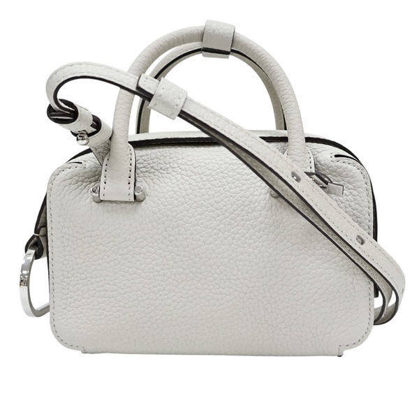淺灰色 牛皮 Cool Box Nano 肩背包【DELVAUX 徳爾沃】 AA0669AQY