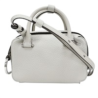 淺灰色 牛皮 Cool Box Nano 肩背包【DELVAUX 徳爾沃】 AA0669AQY