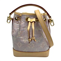 珍珠粉 原花 帆布 Nano Noe【LOUIS VUITTON LV 路易威登】 M82427