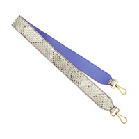 灰/紫/藍色 蛇皮 牛皮 Strap you 背帶【FENDI 芬迪】