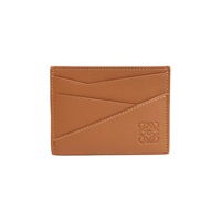 棕色牛皮 Puzzle plain 卡夾 名片夾【LOEWE 羅威】 C510Q77X01