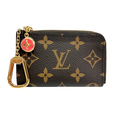 棕色 原花帆布 Noa 鑰匙包 拉鍊短夾【LOUIS VUITTON LV 路易威登】 M14529