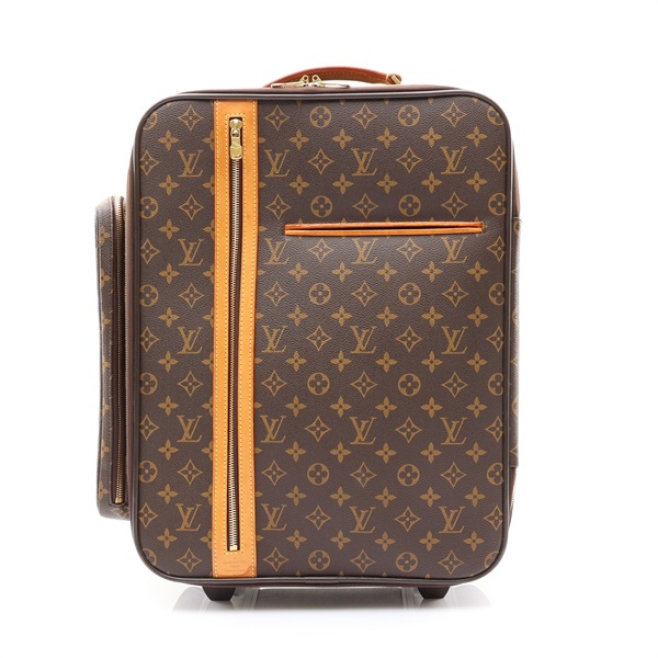 棕色 原花帆布 Trolley 50 Bosphore 行李箱【LOUIS VUITTON LV 路易威登】 M23259