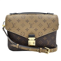 棕色 原花帆布 Pochette Metis 兩用包【LOUIS VUITTON LV 路易威登】 M44876