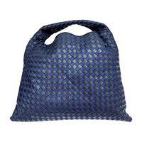 丹寧 牛皮 Intrecciato Hop 肩背包【BOTTEGA VENETA BV 寶緹嘉】 795949