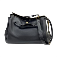 黑色 牛皮 Madrid 大型 兩用包【LOEWE 羅威】 AANBSPBX01