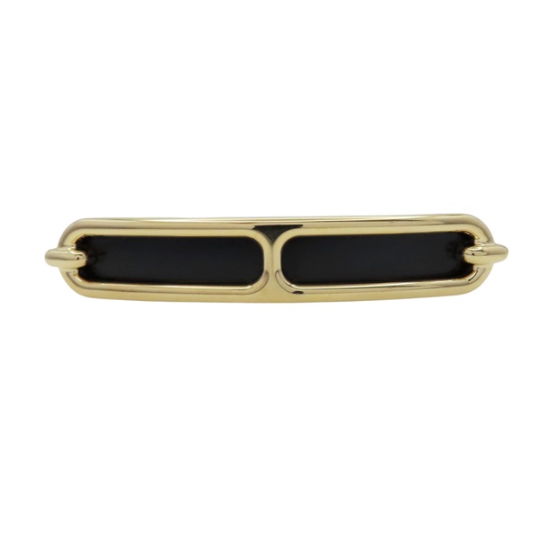 黑色 Roulis GM Hair Clip 髮夾【HERMES 愛馬仕】 H241033G 02TU