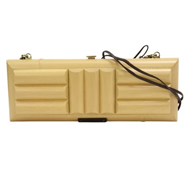木頭 長方形 肩背包【GUCCI 古馳】 95196