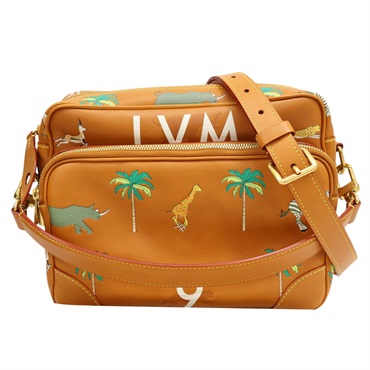 棕色 小牛皮 Nil GM x The Darjeeling 兩用包【LOUIS VUITTON LV 路易威登】 M27993