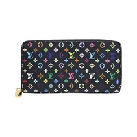 黑彩 原花帆布 Zippy 拉鍊 長夾【LOUIS VUITTON LV 路易威登】 M60243