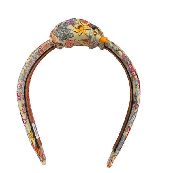 多色 絲綢 Knot Bloom 髮箍【HERMES 愛馬仕】